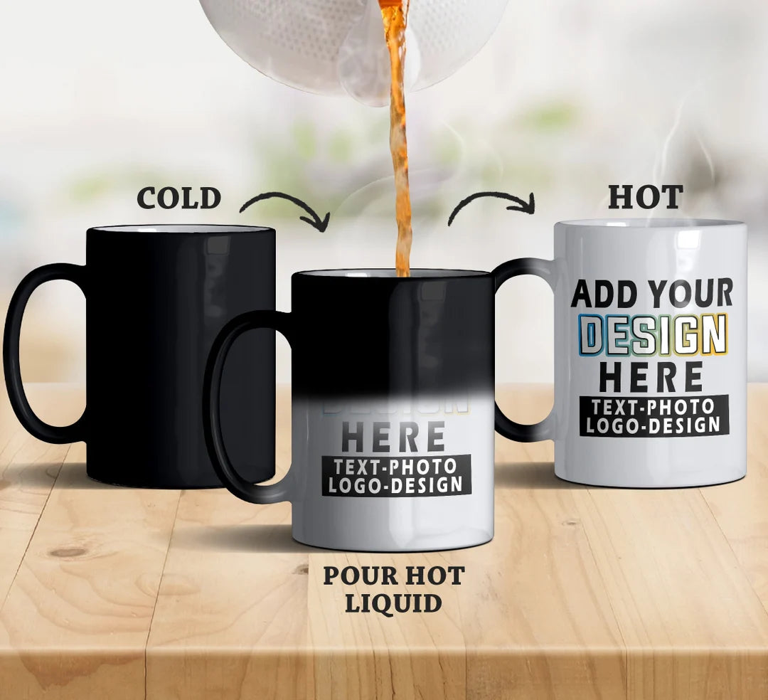 Mug Branding (Magic Mugs,Plain Mugs)